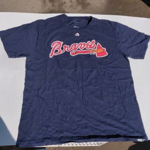 Majestic Braves tee